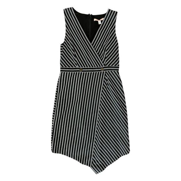 Hutch Asymmetrical Indira Striped Dress Size Medium - Picture 1 of 5